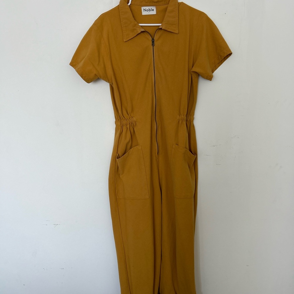 Mustard Yellow Women's Jumpsuit - Noble